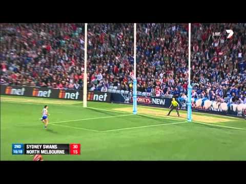 Preliminary Final 1 - Sydney Swans v North Melbourne