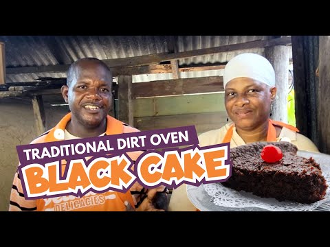 Traditional Dirt Oven Trini Black Cake with Keisha on Delicious Delicacies (DeliDeli)