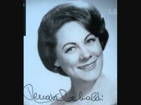 RENATA TEBALDI "TU CHE LE VANITA' " DON CARLO di G.VERDI- NEW PHILHARMONIA ORCHESTRA