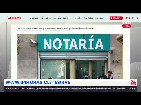 Noticiero TVN Red O'Higgins / 23 de abril 2026