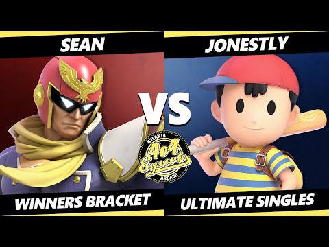 4o4 Smash Night 45 - Sean (Captain Falcon) Vs. Jonestly (Ness) SSBU Ultimate Tournament