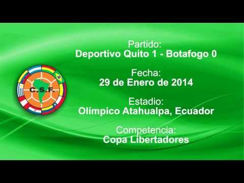 Deportivo Quito (1) vs Botafogo (0)