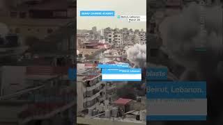 Israel has carried out airstrikes on Beirut, Lebanon.