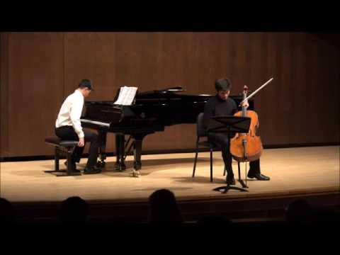 Dvorak Songs My Mother Taught Me. Derek Louie, cello, Dylan Louie, piano