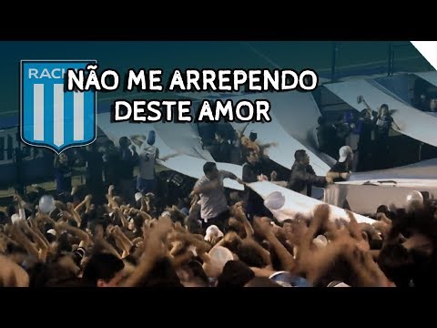 "NÃƒO ME ARREPENDO DESTE AMOR â™ª - Racing Club (La Guardia Imperial)" Barra: La Guardia Imperial • Club: Racing Club • País: Argentina