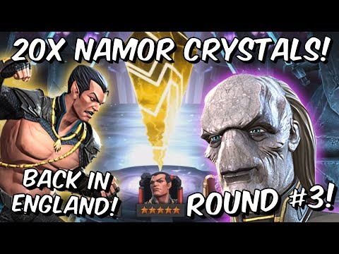 20x 6 Star Namor Cavalier Featured Crystal Opening Round #3! - Marvel Contest of Champions