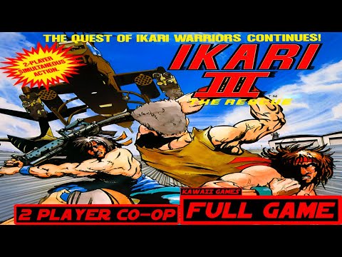 Ikari III: The Rescue [ARCADE] 2 PLAYER CO-OP Gameplay Walkthrough FULL GAME [4K60ᶠᵖˢ🔴]