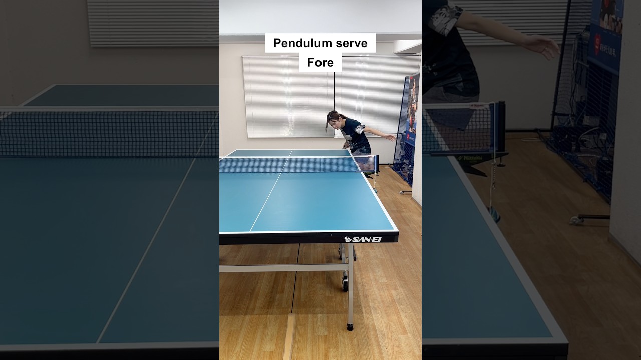 フォアサーブの6コース打ち分け🌀