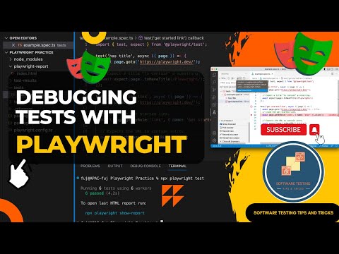 Playwright Tutorials For Beginners Debug Playwright Scripts Using Vscode