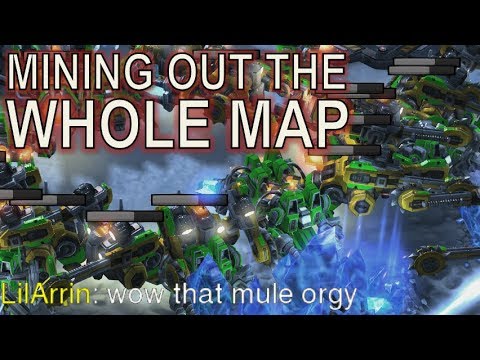 COMPLETELY mining out Void Launch before the map ends!