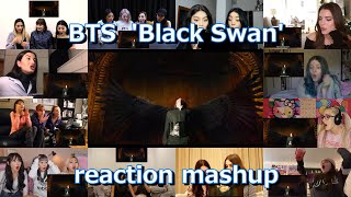 BTS (방탄소년단) Black Swan Official MV react