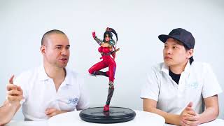 Soul Calibur II 1/4 Scale Statue: Taki video 1