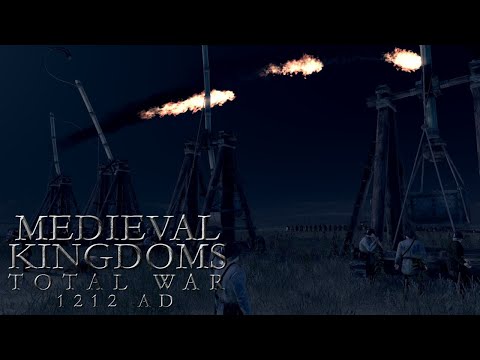 EPIC NIGHT RIVER CROSSING! - Total War Medieval Kingdoms 1212 AD Multiplayer Battle!
