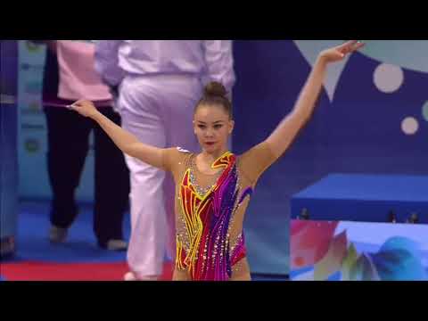 Anastasia Salos (BLR) - Ribbon, AA | 37th European Championships 2021 - 24.525
