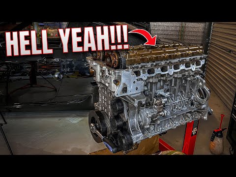BMW E90 335i N54 Head Gasket Install: Finally Getting The Motor Back Together