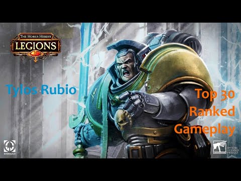 I am restrained no more | Tylos Rubio deck | Warhammer The Horus Heresy Legions