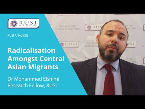 Radicalisation Amongst Central Asian Migrants