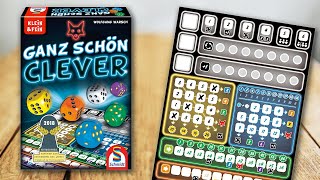 GANZ SCHÖN CLEVER - Spielregeln TV (Spielanleitung Deutsch) - SCHMIDT SPIELE (Klein & Fein)