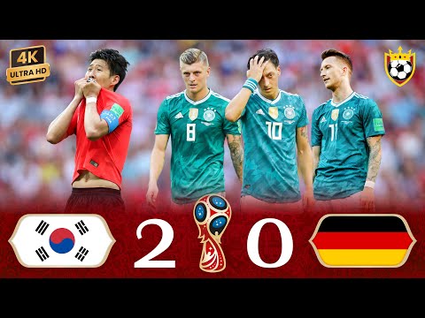 Korea shocks the world and expels Germany from the World Cup 🤯💥🔥 ❯ Germany (0-2) South Korea ● 4K 🎬