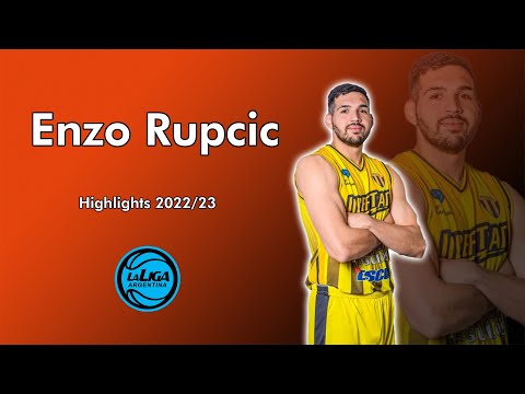 Enzo Rupcic Highlights 2022/23 || Club Libertad de Sunchales - Liga Argentina de Básquet