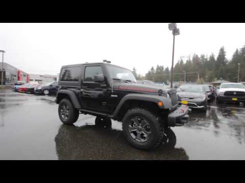 2017 Jeep Wrangler Rubicon Recon 4x4 | Black Clear Coat | HL620515 | Redmond | Seattle |