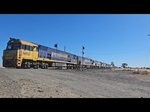 3PM6 PN up "Linfox Express #1" (4x NRs, 90P), Perth to Melbourne, 1725, 6/2/26, Dooen VIC 