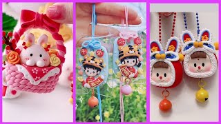 Polymer Clay Arts Chinese New Year | DIY Clay ideas | #polymerclay Tutorial #claytutorial #clayart