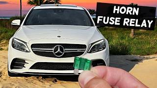 MERCEDES W205 Horn Fuse Relay Location Replacement C300 C400 C450 C43 C63 C250 C200 C180 C160 C180d