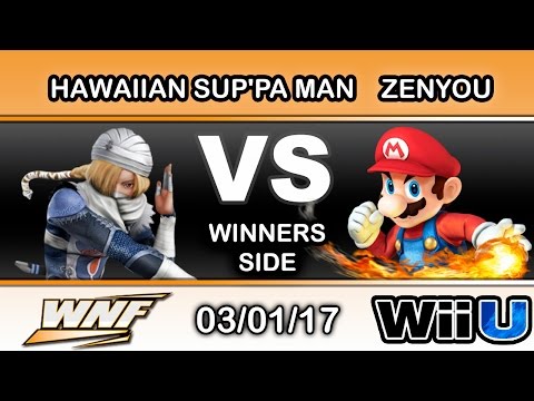 WNF 1.3 - CLG | VoiD (Sheik) VS eM | Zenyou (Mario) Winners Side - Smash Wii U