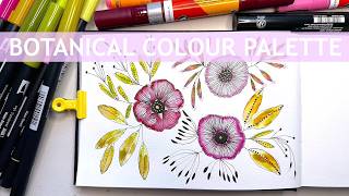 Art VLOG: Coffee, Botanical Colour Palette and Garden Spring Vibes🌷