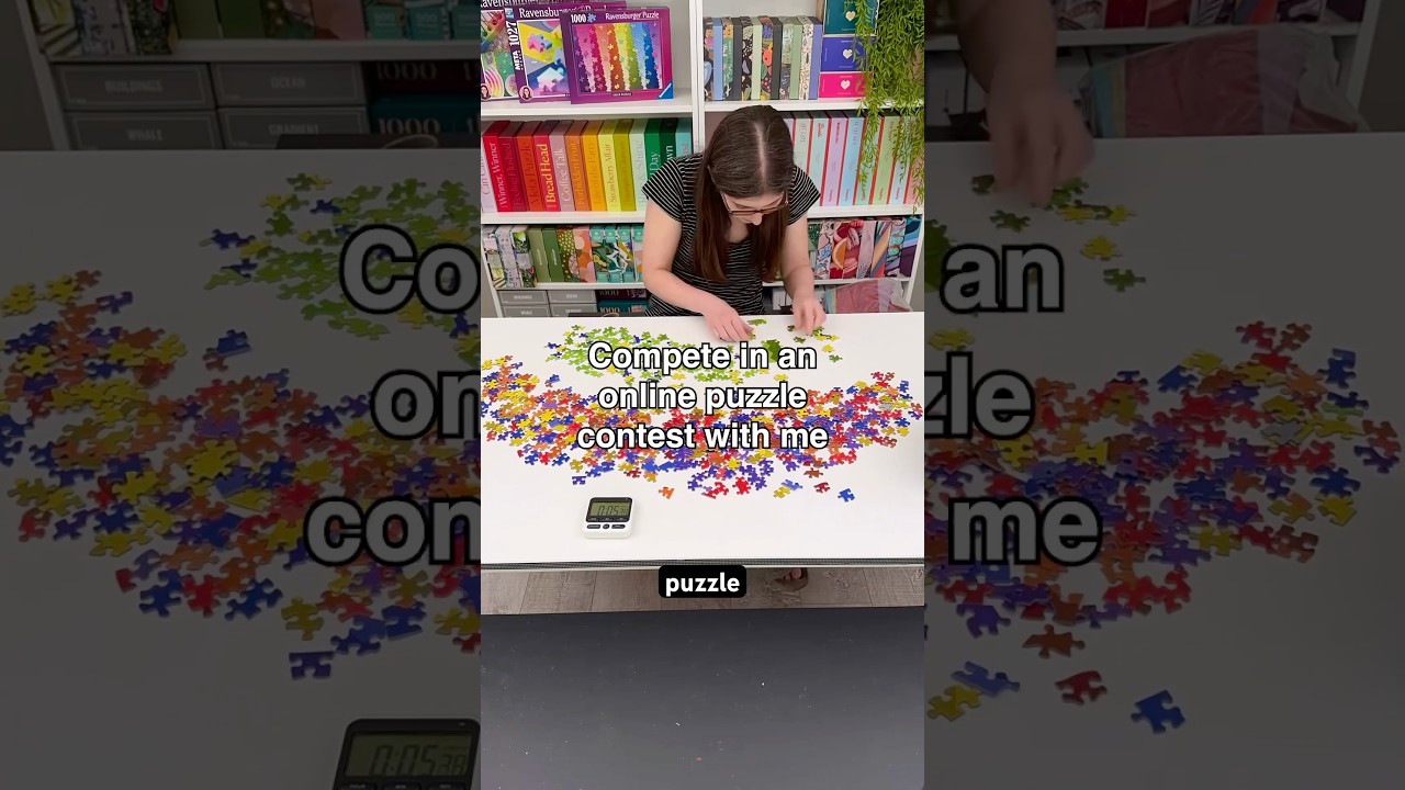 Compete in an online puzzle contest with me