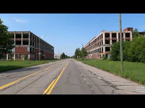 What Happened To The Packard Plant Neighborhood? | Detroit, Michigan 4K