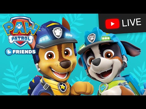 ???? PAW Patrol Dino Rescue with Rex and more Dino Wilds Episodes Live Stream! | Cartoons for Kids