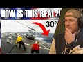 Royal Marine Reacts To How Helicopters Land In Rough Seas
