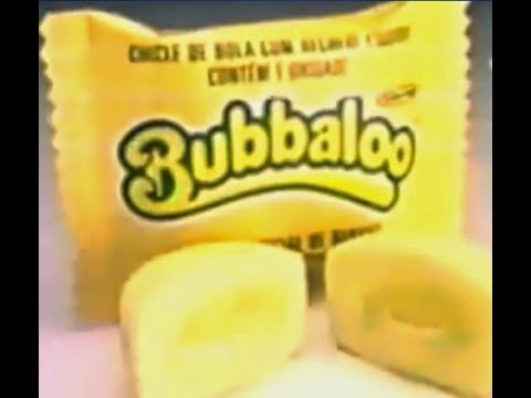 Propagandas Antigas - Bubbaloo Banana 1991