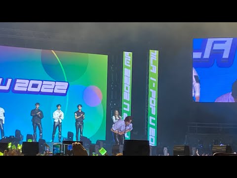 221021 - GOLDENNESS sings HAPPY BIRTHDAY to GOLDEN CHILD's Seungmin | I POP U in Manila
