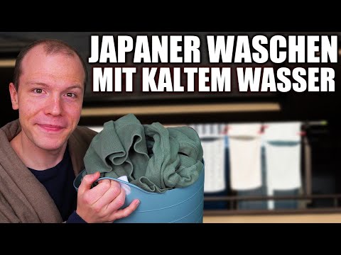 Japaner waschen mit kaltem Wasser Wäsche - Kulturschock in Japan und Waschmaschinen