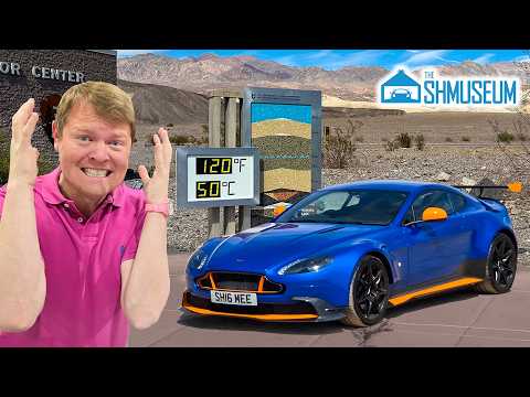 ASTON MARTIN GT8 vs DEATH VALLEY! Lost in the 120°F / 50°C Hottest Place on Earth