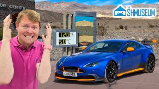 ASTON MARTIN GT8 vs DEATH VALLEY! Lost in the 120°F / 50°C Hottest Place on Earth