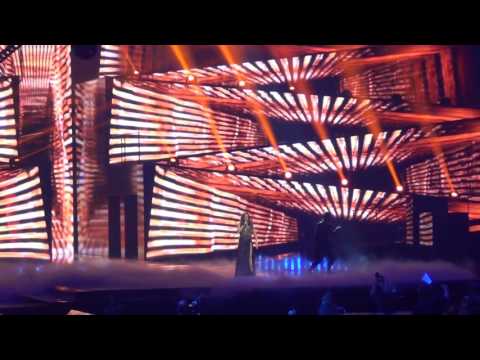 ESCKAZ in Stockholm: Ira Losco (Malta) - Walk on Water (Dress Rehearsal)