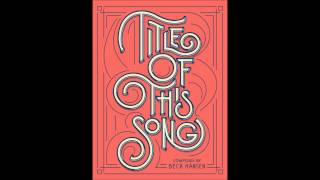 Title of This Song - Beck Song Reader