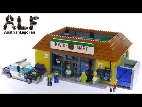 Vidéo LEGO Simpsons 71016 : Kwik-E-Mart