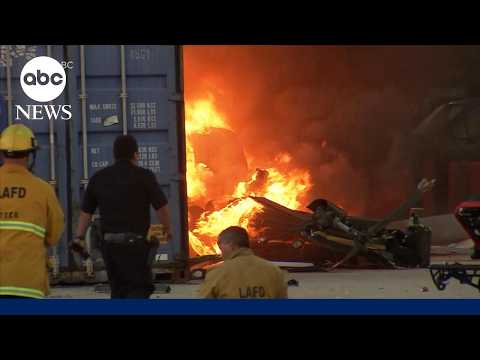 Investigation into deadly crash of Los Angeles news helicopter underway