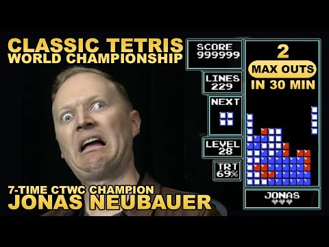 Jonas OBLITERATES Tetris Qualifiers - 2 Max in 30 Min!