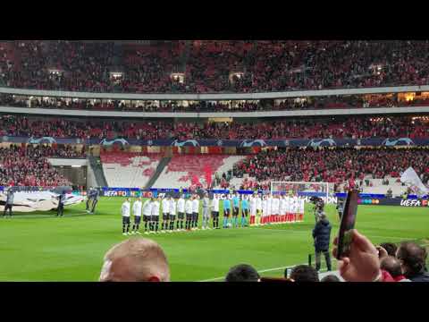 Benfica x Dynamo Kiev Champions League Anthem