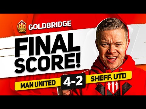 BRUNO MAGIC! MANCHESTER UNITED 4-2 SHEFFIELD UNITED! GOLDBRIDGE Reaction