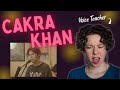 Voice Teacher Reacts - CAKRA KHAN - Tennessee Whiskey