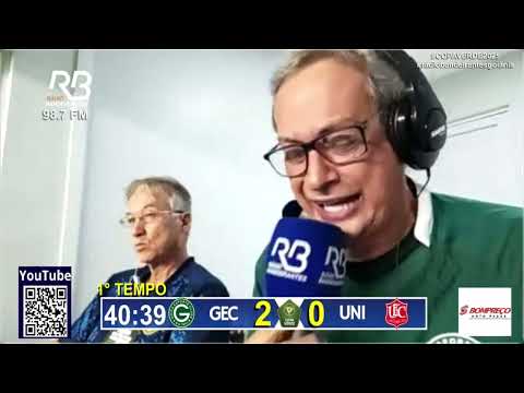 Túlio Isac Narrando os gols - Goiás 3 x 0 União Rondonópolis | Copa Verde