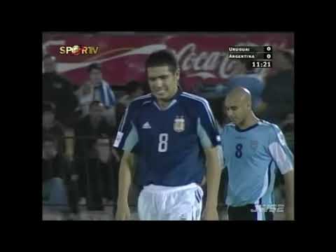 2005.10.12 Uruguay 1 - Argentina 0 (Partido Completo 60fps - Clasificatorias Alemania 2006)