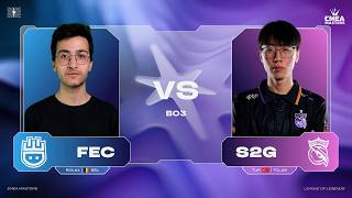 FRITES ESPORT vs 2SG, C'EST CHAUD ! (EMEA Master Winter 2026)